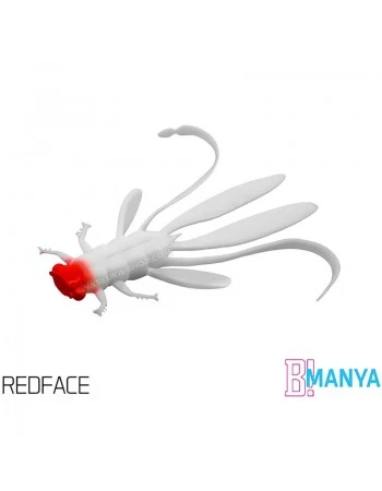 Силиконови ароматизирани нимфи Delphin Manya UVs 10.5 см - UV RedFace - 5 бр.