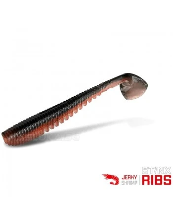 Силиконови примамки Delphin Stinx Ribs 5см - 20 бр. - Jerky Shrimp