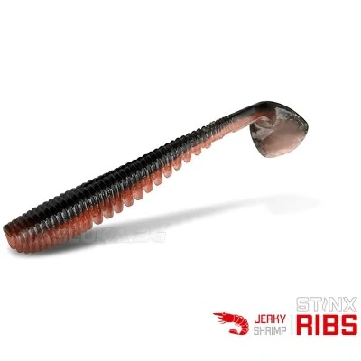 Силиконови примамки Delphin Stinx Ribs 5см - 20 бр. - Jerky Shrimp