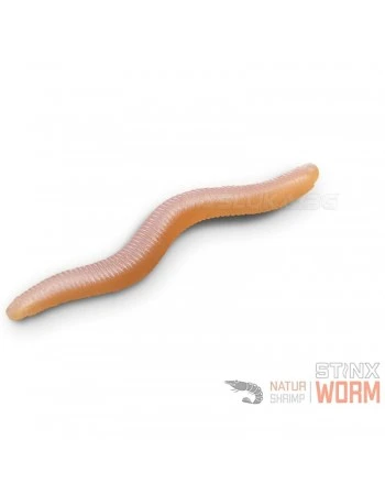 Силиконови примамки Delphin Stinx Worm 4см - 50 бр. - Skiny Shrimp