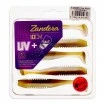 Силиконови примамки Delphin Zandera UVs - 5 бр. - цвят Booty