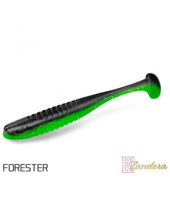 Силиконови примамки Delphin Zandera UVs - 5 бр. - цвят Forester