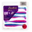 Силиконови примамки Delphin Zandera UVs - 5 бр. - цвят Lolipop