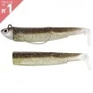 Комплект от джиг глава 4.5г и 2 тела Fiiish Black Minnow 70 No1 Combo - Search / цвят Macchiato