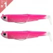 Комплект от 2 джиг глави 3.0г и 2 тела Fiiish Black Minnow 70 No1 Double Combo - Shore / цвят Rose Fluo