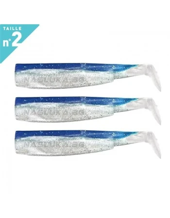 Силиконови примамки Fiiish Black Minnow 90 No2 - 3 бр. - Bleu