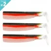 Силиконови примамки Fiiish Black Minnow 90 No2 - 3 бр. - Candy Green