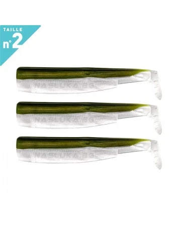 Силиконови примамки Fiiish Black Minnow 90 No2 - 3 бр. - Kaki