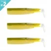 Силиконови примамки Fiiish Black Minnow 90 No2 - 3 бр. - Wakasagi