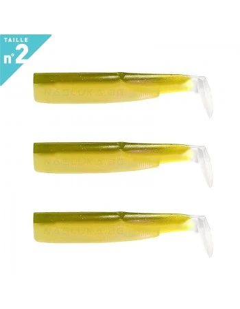 Силиконови примамки Fiiish Black Minnow 90 No2 - 3 бр. - Wakasagi