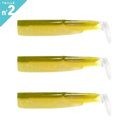 Fiiish BM 90 No2 3 бр. Wakasagi Силиконови примамки Fiiish Black Minnow 90 No2 - 3 бр. - Wakasagi