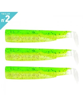 Силиконови примамки Fiiish Black Minnow 90 No2 - 3 бр. - Zeste de Citron