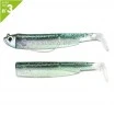 Комплект от джиг глава 12г и 2 тела Fiiish Black Minnow 120 No3 Combo Shore - Ghost Minnow
