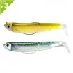 Комплект от 2 джиг глави 12г и 2 тела Fiiish Black Minnow 120 No3 Double Combo Shore - Ghost Minnow & Wakasagi
