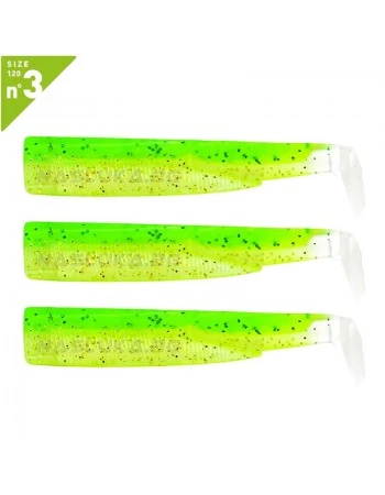 Силиконови примамки Fiiish Black Minnow 120 No3 - 3 бр. - Zeste de Citron