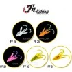 Силиконови примамки Filex Nymph - цвят FF22 Transparent Green - 5 бр.