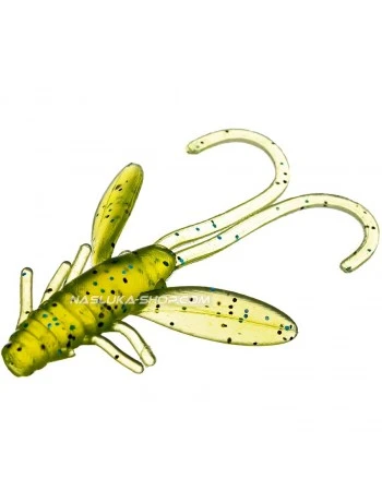Силиконови примамки Filex Nymph - цвят FF22 Transparent Green - 5 бр.