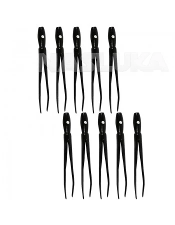 Октоподи FilStar Shirasu Лястовица 4.4см - 10 бр. - Black