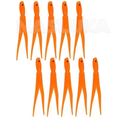 Октоподи FilStar Shirasu Лястовица 4.4см - 10 бр. - Orange