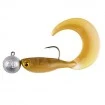 Комплект от 4 силиконови примамки с джиг глави Fox Rage Micro Grub Tail UV Loaded 4см/3г - Mixed
