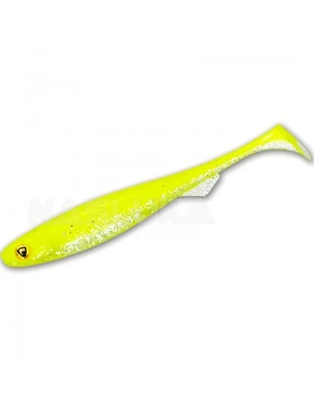 Силиконова примамка Fox Rage Slick Shad - цвят UV Chartreuse Ayu