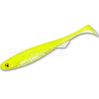 Силиконова примамка Fox Rage Slick Shad - цвят UV Chartreuse Ayu