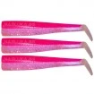 GT Bio Roller Shad Rose Fluo UV Комплект силиконови тела GT-Bio Roller Shad - Rose Fluo UV