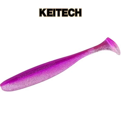 Силиконови примамки Keitech Easy Shiner - 8.9см, цвят PAL14T Glamorous Pink - 7 бр.