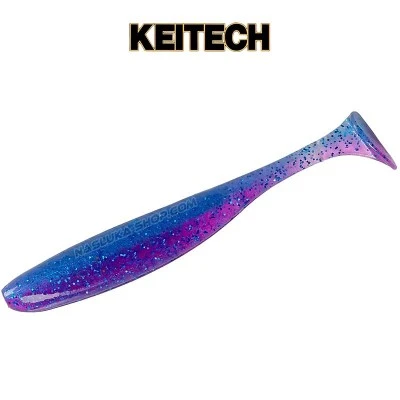 Силиконови примамки Keitech Easy Shiner - 8.9см, цвят EA14T CMDB - 7 бр.