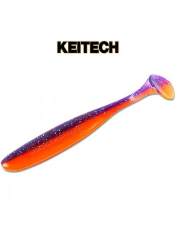 Силиконови примамки Keitech Easy Shiner - 8.9см, цвят PAL09T Violet Fire - 7 бр.