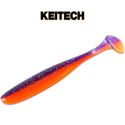 Силиконови примамки Keitech Easy Shiner - 8.9см, цвят PAL09T Violet Fire - 7 бр.