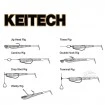 Силиконова примамка Keitech Easy Shiner - цвят 424