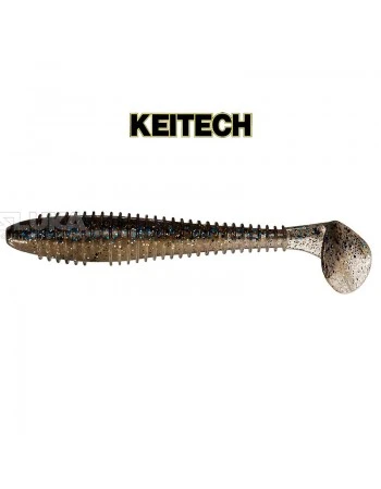 Силиконови примамки в пакет Keitech Swing Impact 5см, 12 бр., цвят 418T Bluegill Flash