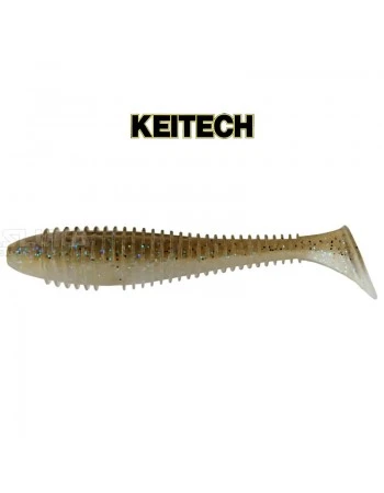 Силиконови примамки в пакет Keitech Swing Impact 5см, 12 бр., цвят 440T Electric Shad