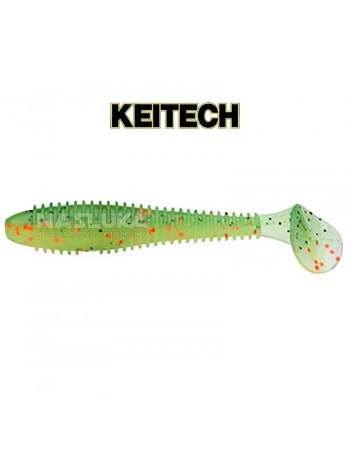 Силиконови примамки в пакет Keitech Swing Impact 7.6см, 10 бр., цвят LT35T Hot Tiger