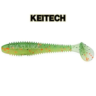 Swing Impact 7.6см, 10 бр., цвят LT35T Hot Tiger Силиконови примамки в пакет Keitech Swing Impact 7.6см, 10 бр., цвят LT35T Hot Tiger