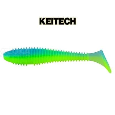 Swing Impact 5см, 12 бр., цвят PAL03T Ice Chartreuse Силиконови примамки в пакет Keitech Swing Impact 5см, 12 бр., цвят PAL03T Ice Chartreuse