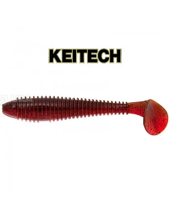 Силиконови примамки в пакет Keitech Swing Impact 10.2см, 8 бр., цвят 008 Scuppernong