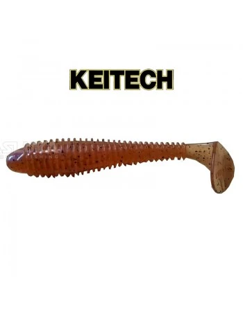 Силиконови примамки в пакет Keitech Swing Impact 5см, 12 бр., цвят LT27T Shrimp FLK