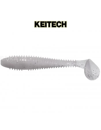 Силиконови примамки в пакет Keitech Swing Impact 10.2см, 8 бр., цвят 422T Sight Flash