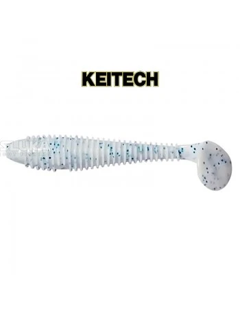 Силиконови примамки в пакет Keitech Swing Impact 7.6см, 10 бр., цвят LT58S Snow Mint