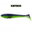 Swing Impact 5см, 12 бр., цвят PAL06T Violet Lime Belly Силиконови примамки в пакет Keitech Swing Impact 5см, 12 бр., цвят PAL06T Violet Lime Belly