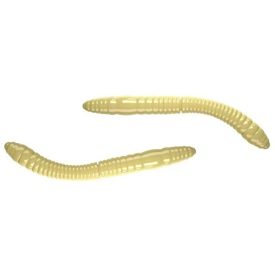 Libra Fatty 12бр. х 5.5см Cheese Taste 005 Cheese Силиконови червеи Libra Lures Fatty D'Worm Tournament - 12бр. х 5.5см Cheese Taste - 005 Cheese