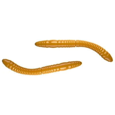 Силиконови червеи Libra Lures Fatty D'Worm Tournament - 12бр. х 5.5см - 008 Dark Yellow