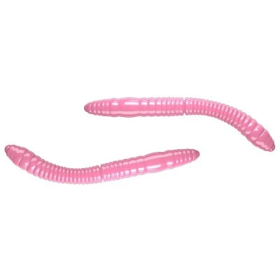 Силиконови червеи Libra Lures Fatty D'Worm Tournament - 12бр. х 5.5см - 017 Bubble Gum