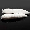 Силиконови примамки Libra Lures Kukolka 4.2см - 10 бр. - аромат Cheese - цвят 001 White