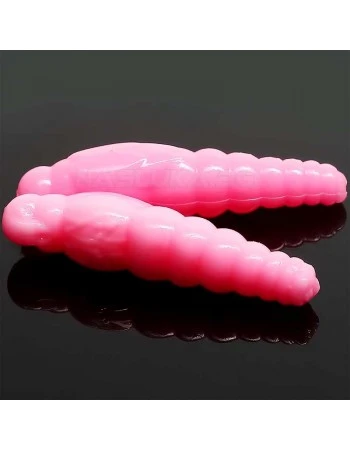Силиконови ларви Libra Lures Largo Slim 2.8см - 15 бр. - аромат Cheese - цвят 017 Bubble Gum