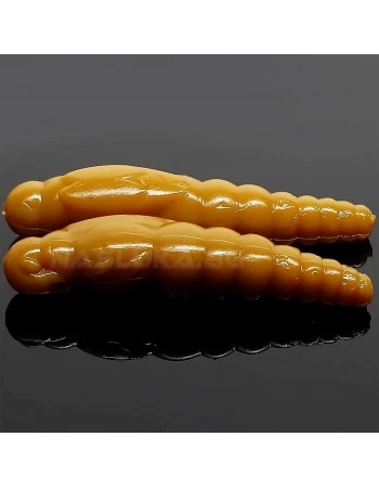 Силиконови ларви Libra Lures Largo Slim 2.8см - 15 бр. - аромат Cheese - цвят 036 Coffee Milk