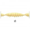 Силиконови ларви Libra Lures Larva Multi - 25бр. х 2.5см Cheese - 005 Cheese