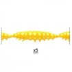 Libra Larva Multi 25бр. х 2.5см Cheese 008 Dark Yellow Силиконови ларви Libra Lures Larva Multi - 25бр. х 2.5см Cheese - 008 Dark Yellow